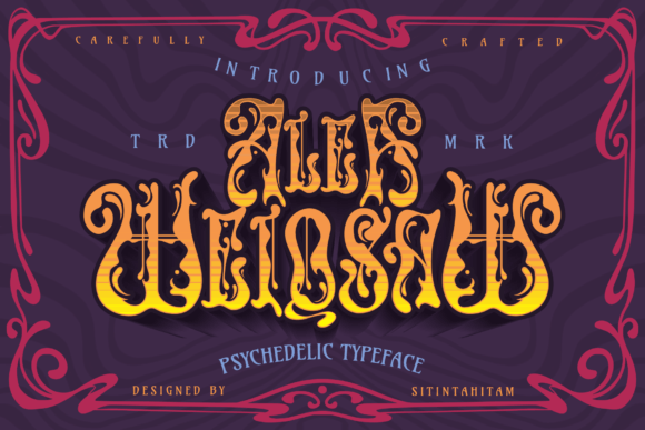 Alea Weiqsaw: A Display Font for Bold Web Design