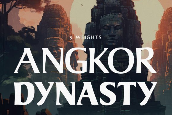 Angkor Dynasty: A Typeface That Speaks Through Time