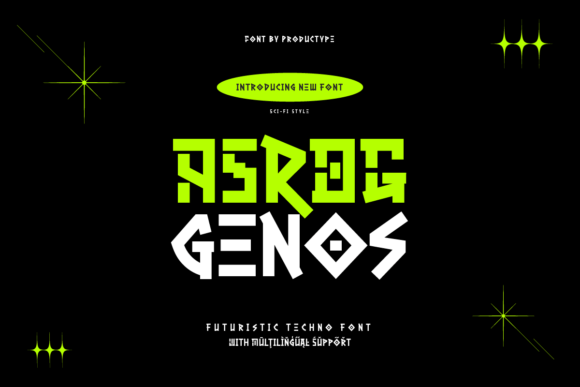 Asrog Genos: A Font for the Future of Editorial Design