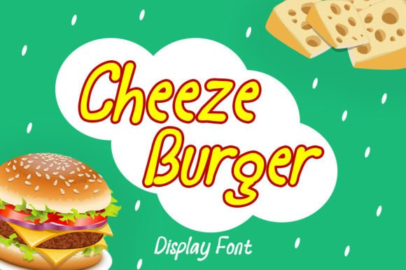 Cheeze Burger: A Playful Font for Creative Branding