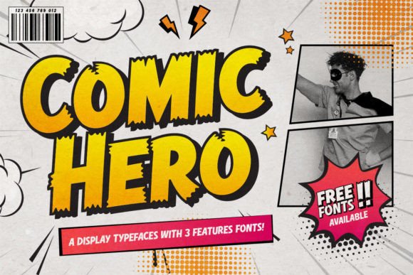 Comic Hero: A Bold Choice for Digital Design