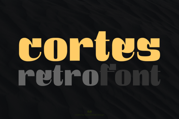 Cortes: A Versatile Display Font for Modern Web Design