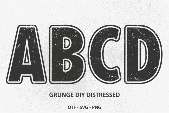 Grunge Diy Distressed: A Versatile Display Font for Web Design