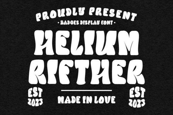 Helium Rifther: A Font That Elevates Your Brand