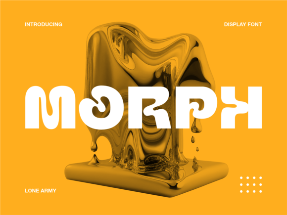 Morph: A Bold Sans Display Font for Modern Branding