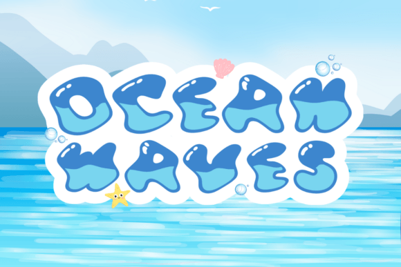 Ocean Waves Font Review: A Playful Addition to Branding