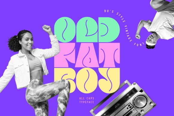 Old Fat Boy: A Vintage Font for Modern Branding