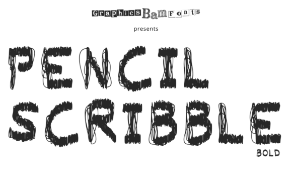 Pencil Scribble Bold: A Font for Bold Digital Statements