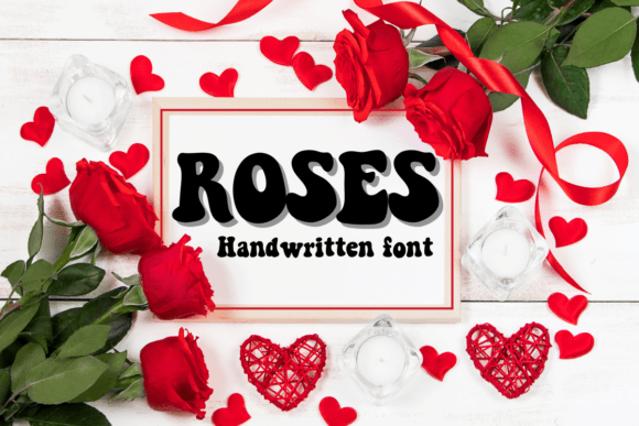 Roses: A Handwritten Font with Heart and Versatility