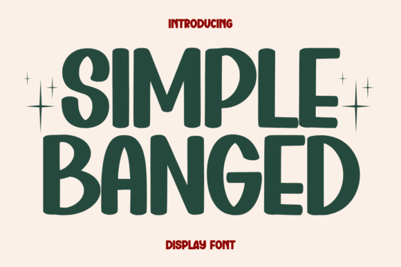 Simple Banged: A Timeless Display Font for Editorial Design