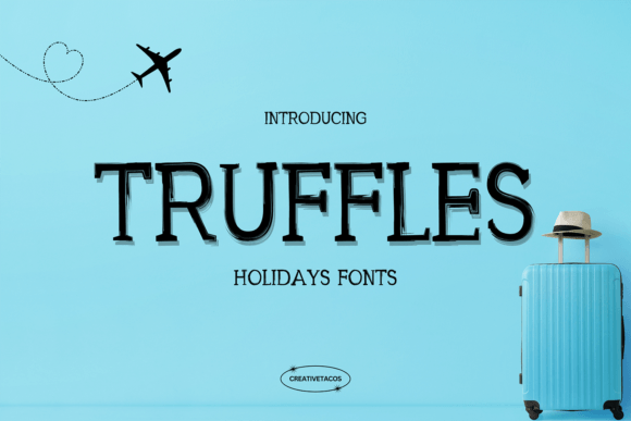 Truffles: A Versatile Font for Seasonal Campaigns